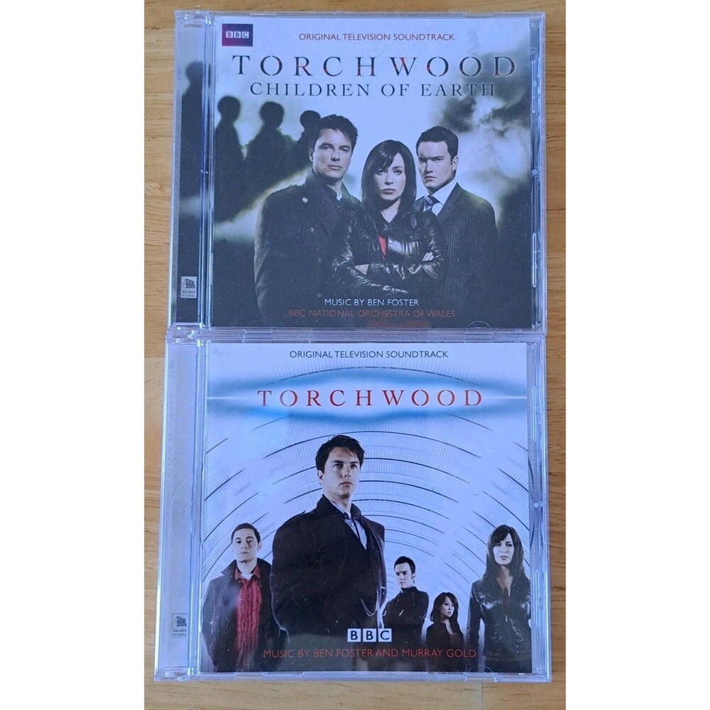 Torchwood / Torchwood Children of Earth ~ Lot of 2 Soundtrack CDs BBC Sci Fi
